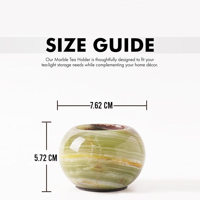 Tealight Candle Holder - Set of 2 (Green)