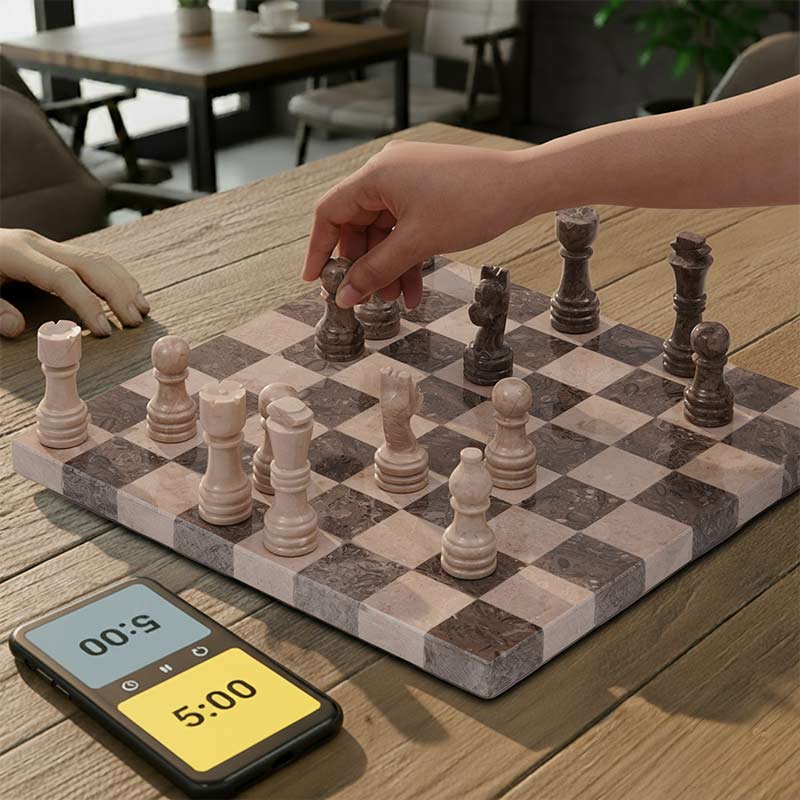 30cm Borderless Chess Set