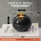 Tealight Candle Holder - Set of 2 (Black)