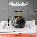 Tealight Candle Holder - Set of 2 (Black)