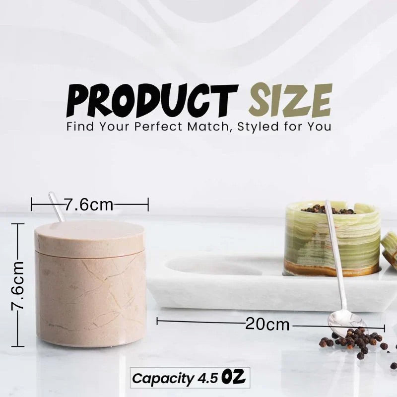 Salt Cellar With Tray