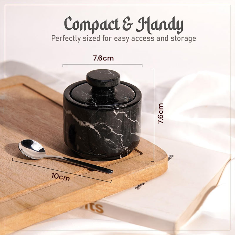 Salt Cellar with Spoon