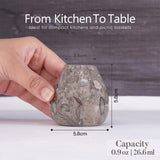 Salt and Pepper Egg Shape Set of 2