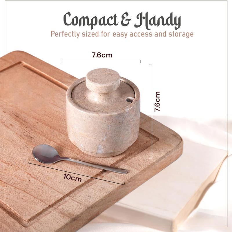 Salt Cellar with Spoon