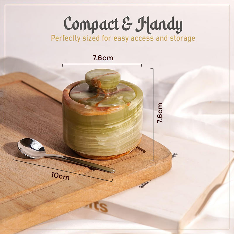 Salt Cellar with Spoon