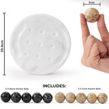 25cm Tic Tac Toe - Black & Coral