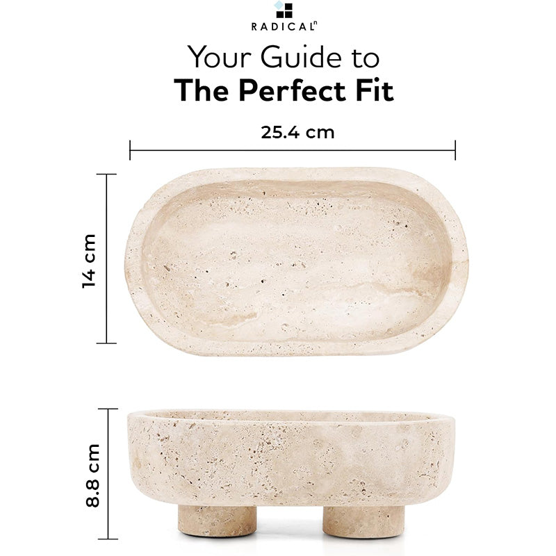 Oval Bowl With Stand