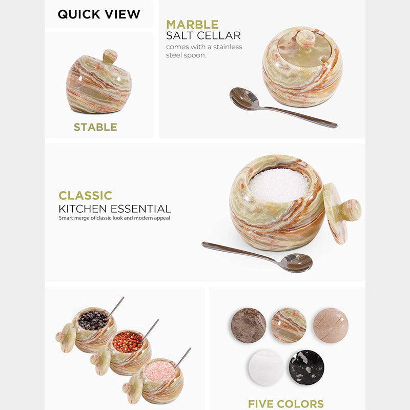 Salt Pig with Lid - Small