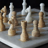  Chess board, chess set, marble chess set