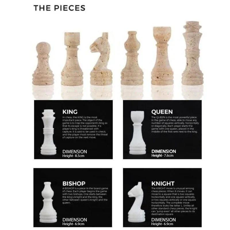  Chess board, chess set, marble chess set