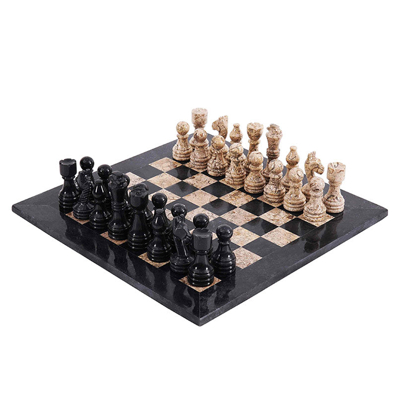  Chess board, chess set, marble chess set