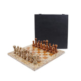  Chess board, chess set, marble chess set