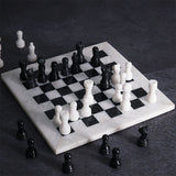 Chess board, chess set, marble chess set