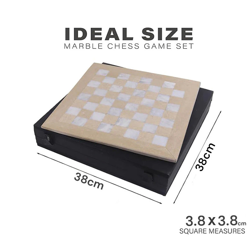  Chess board, chess set, marble chess set