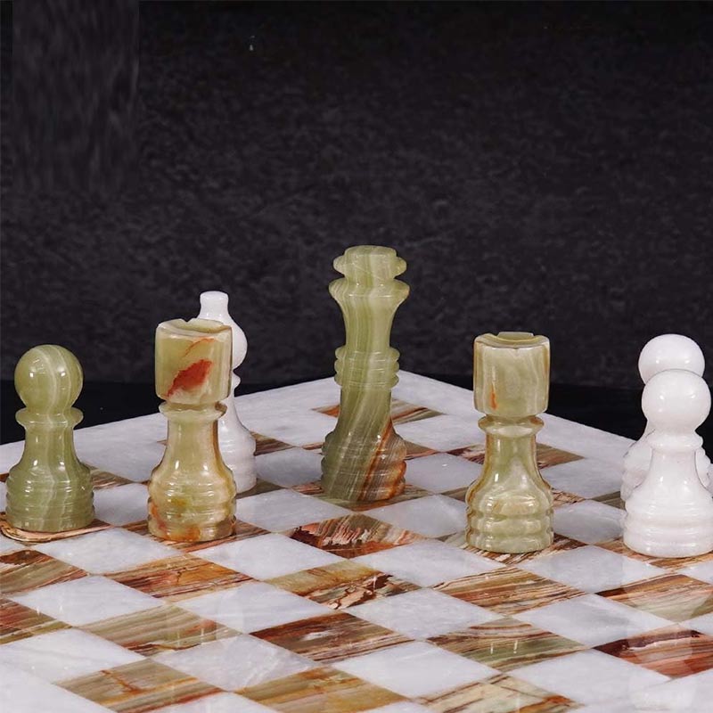 Chess board, chess set, marble chess set