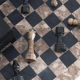  Chess board, chess set, marble chess set
