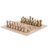  Chess board, chess set, marble chess set