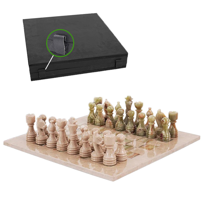  Chess board, chess set, marble chess set