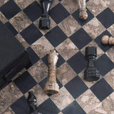  Chess board, chess set, marble chess set