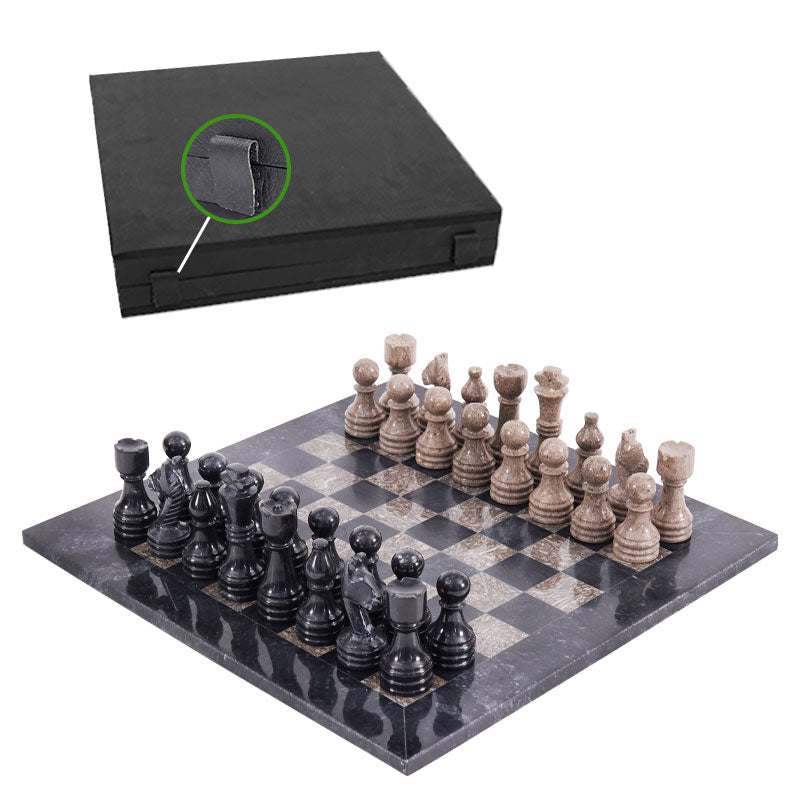  Chess board, chess set, marble chess set