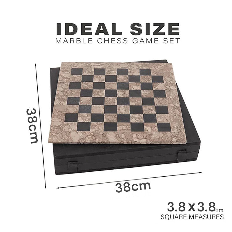  Chess board, chess set, marble chess set