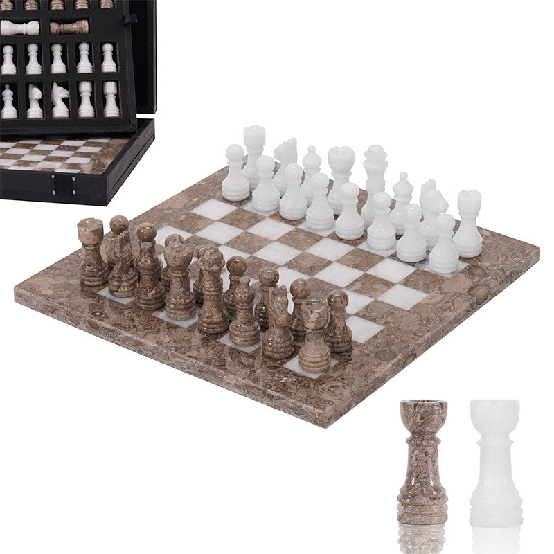  Chess board, chess set, marble chess set