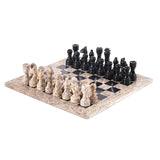  Chess board, chess set, marble chess set