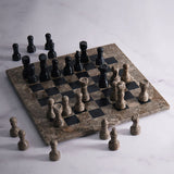 Chess board, chess set, marble chess set