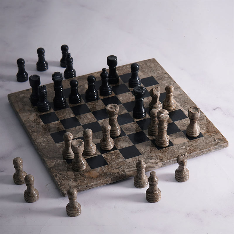 Chess board, chess set, marble chess set