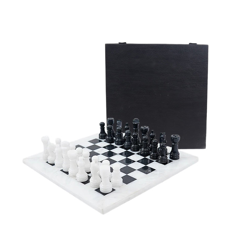 Chess board, chess set, marble chess set