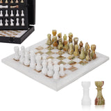 Chess board, chess set, marble chess set