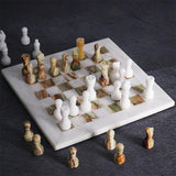 Chess board, chess set, marble chess set