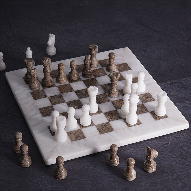 Chess board, chess set, marble chess set