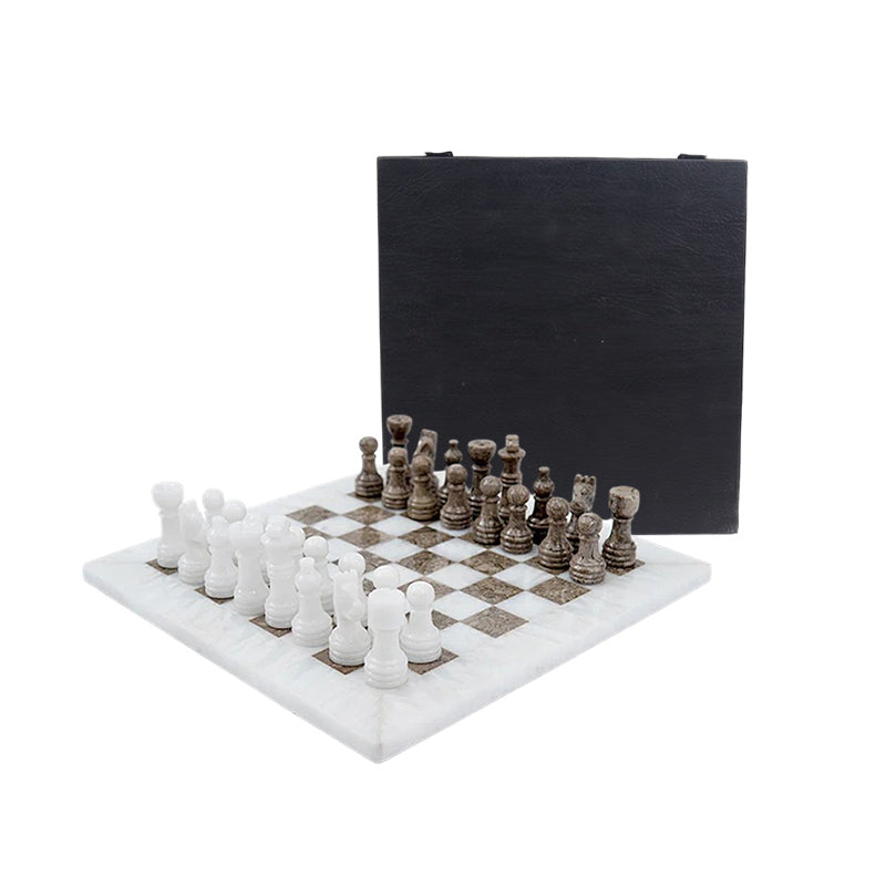 Chess board, chess set, marble chess set