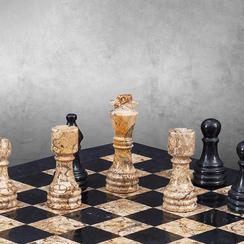 Chess board, chess set, marble chess set