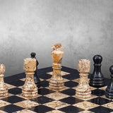 Chess board, chess set, marble chess set