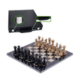 Chess board, chess set, marble chess set