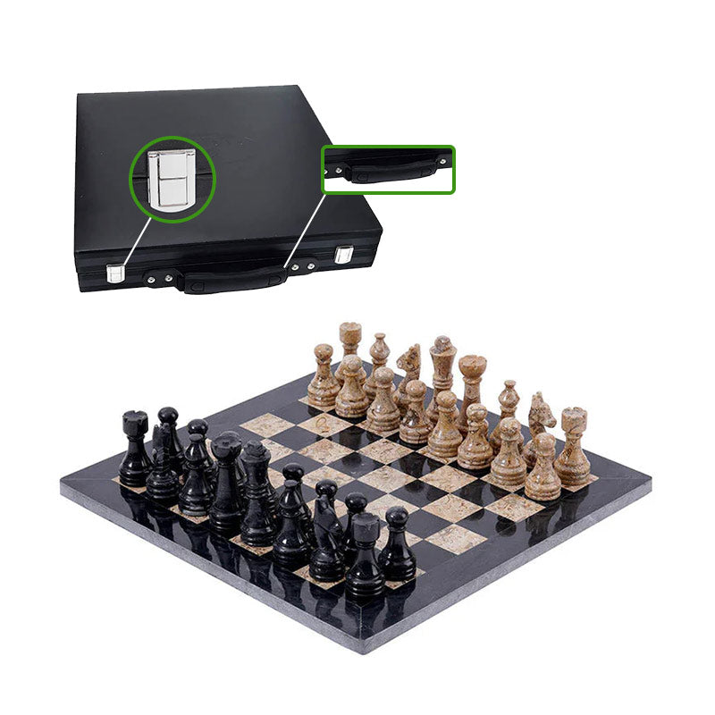 Chess board, chess set, marble chess set