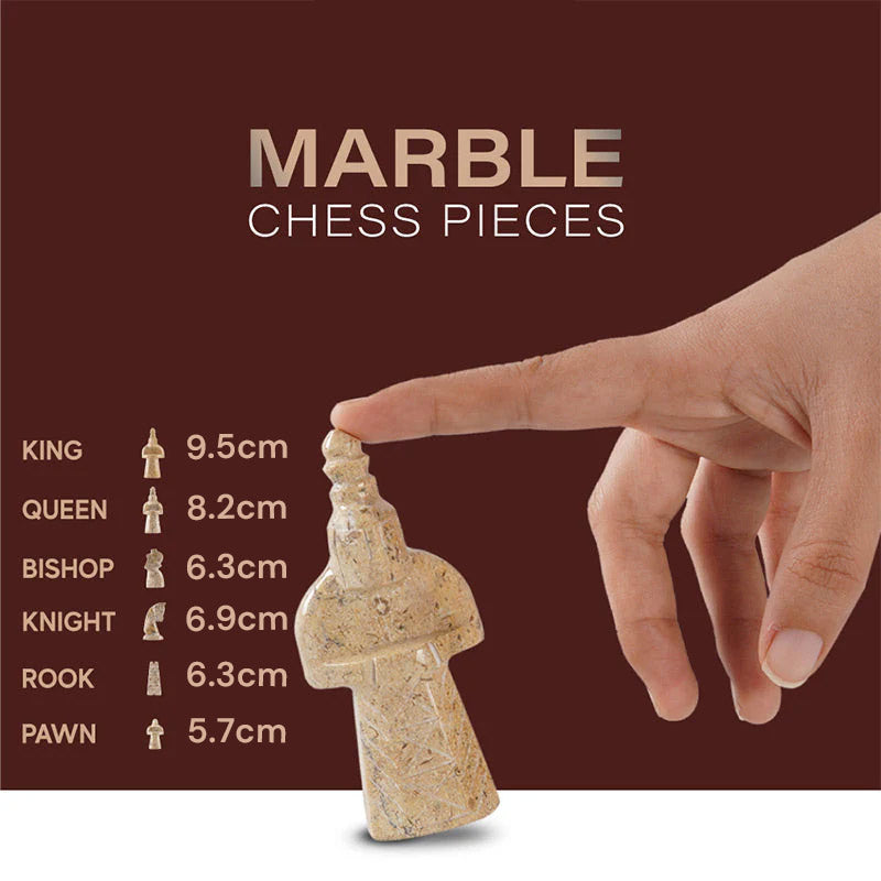  Chess board, chess set, marble chess set