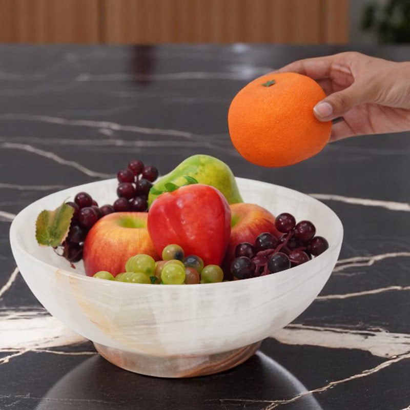 Pedestal Fruit Bowl - 25cm