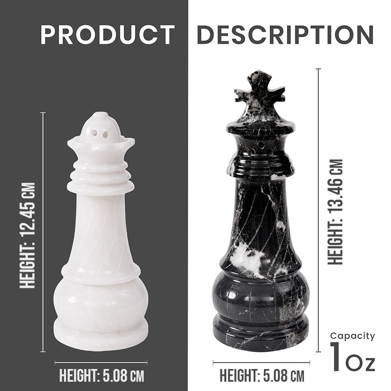 Salt & Pepper Set - Chess Design