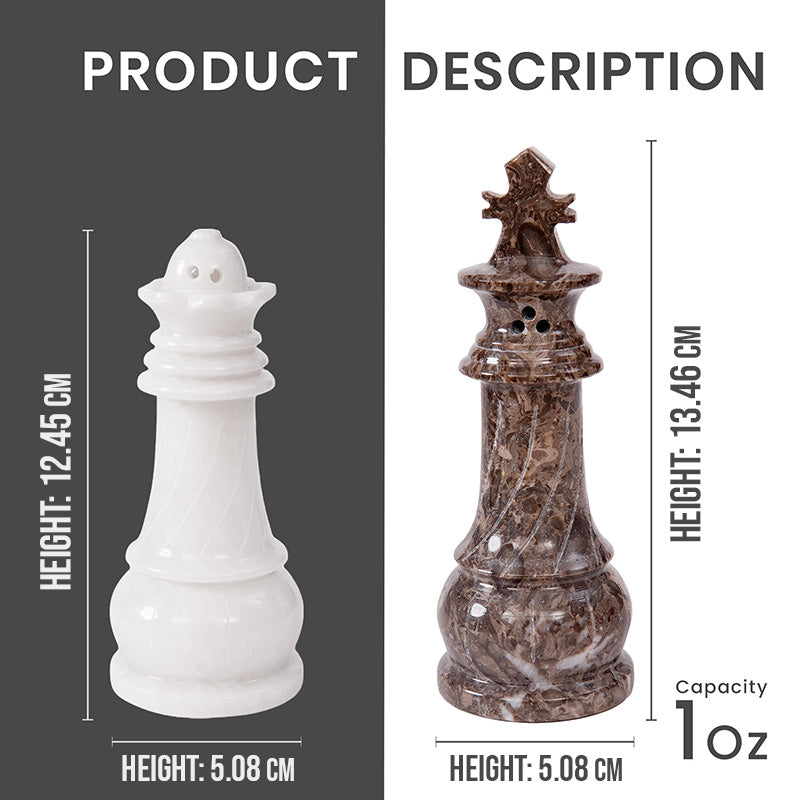 Salt & Pepper Set - Chess Design