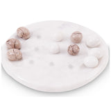 25cm Tic Tac Toe - White & Marinara