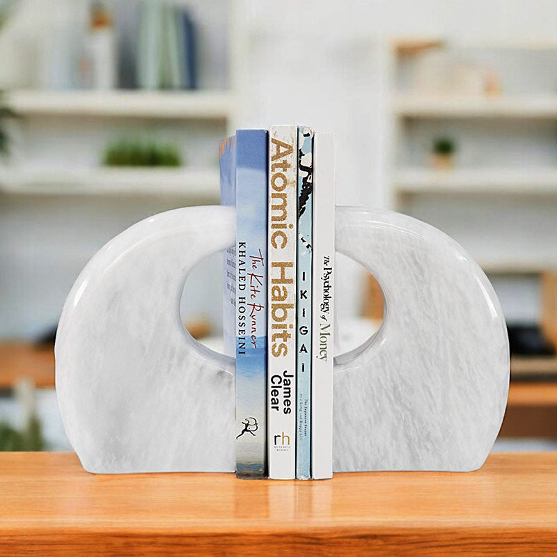 bookend , marble bookend, home decor