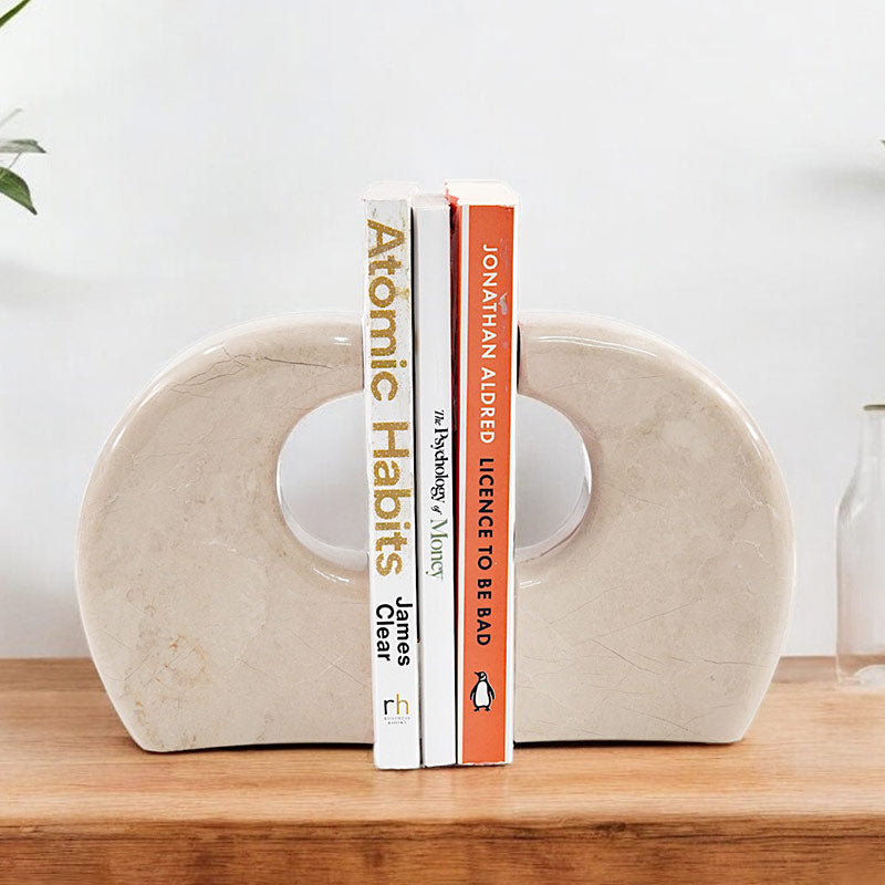 bookend , marble bookend, home decor
