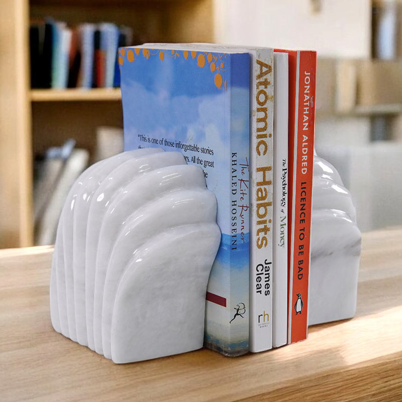 bookend , marble bookend, home decor