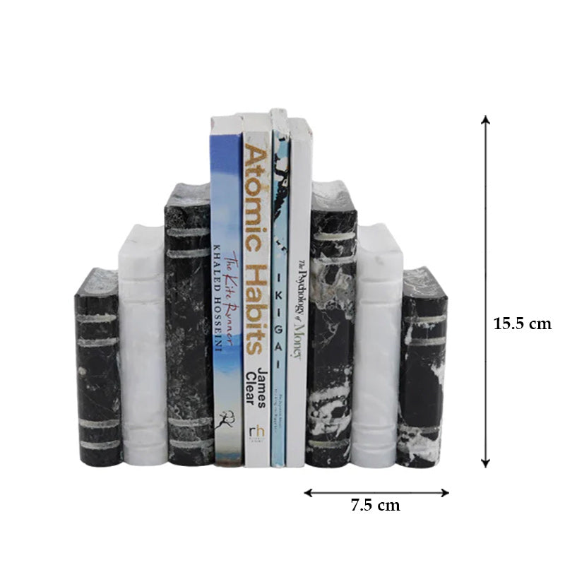 bookend , marble bookend, home decor