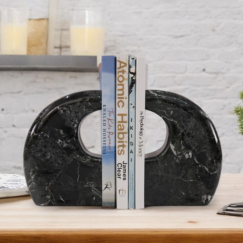 bookend , marble bookend, home decor