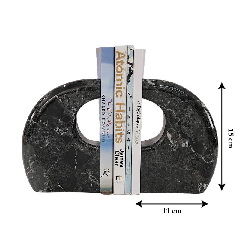 bookend , marble bookend, home decor