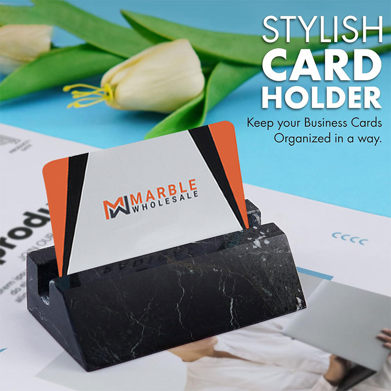 business card holder, card holder, desk decor